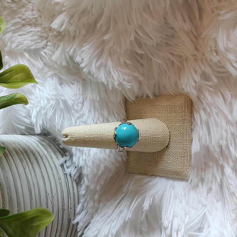 Sleeping Beauty Turquoise Ring - Picture 2 of 7